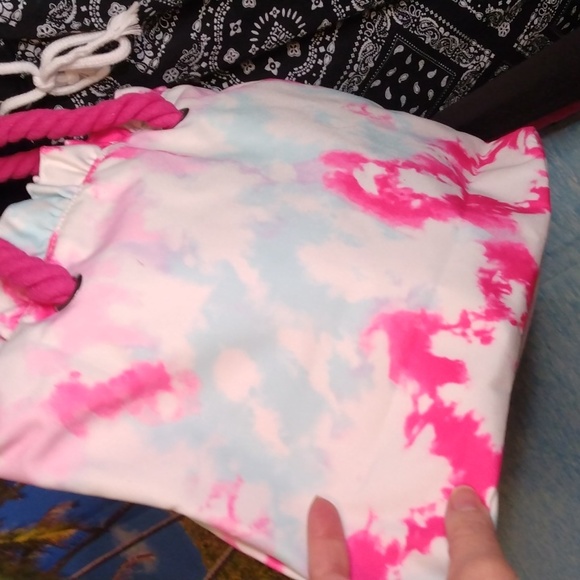 Cat & Jack canvas tie dye tote bag New - Picture 8 of 17